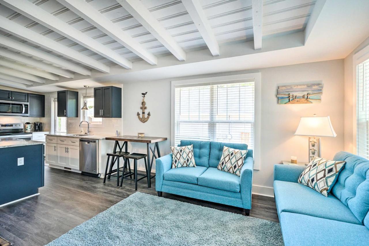 Modern Oak Island Escape 1 Mile To Long Beach! Екстериор снимка