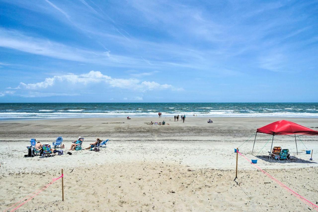 Modern Oak Island Escape 1 Mile To Long Beach! Екстериор снимка